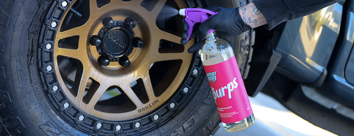 wheel and tire detailing products