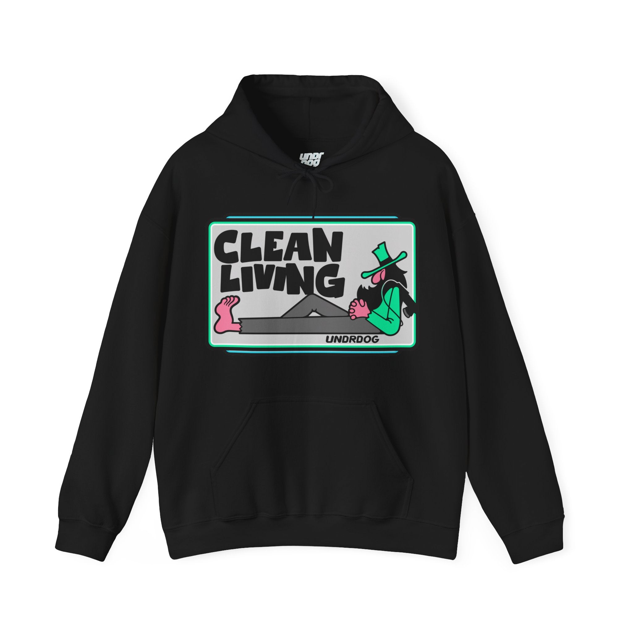 13463369455774792381_2048.jpg - Clean Living by Undrdog v2 Polisher Heavy Blend™ Hooded Sweatshirt - Undrdog Surface Products