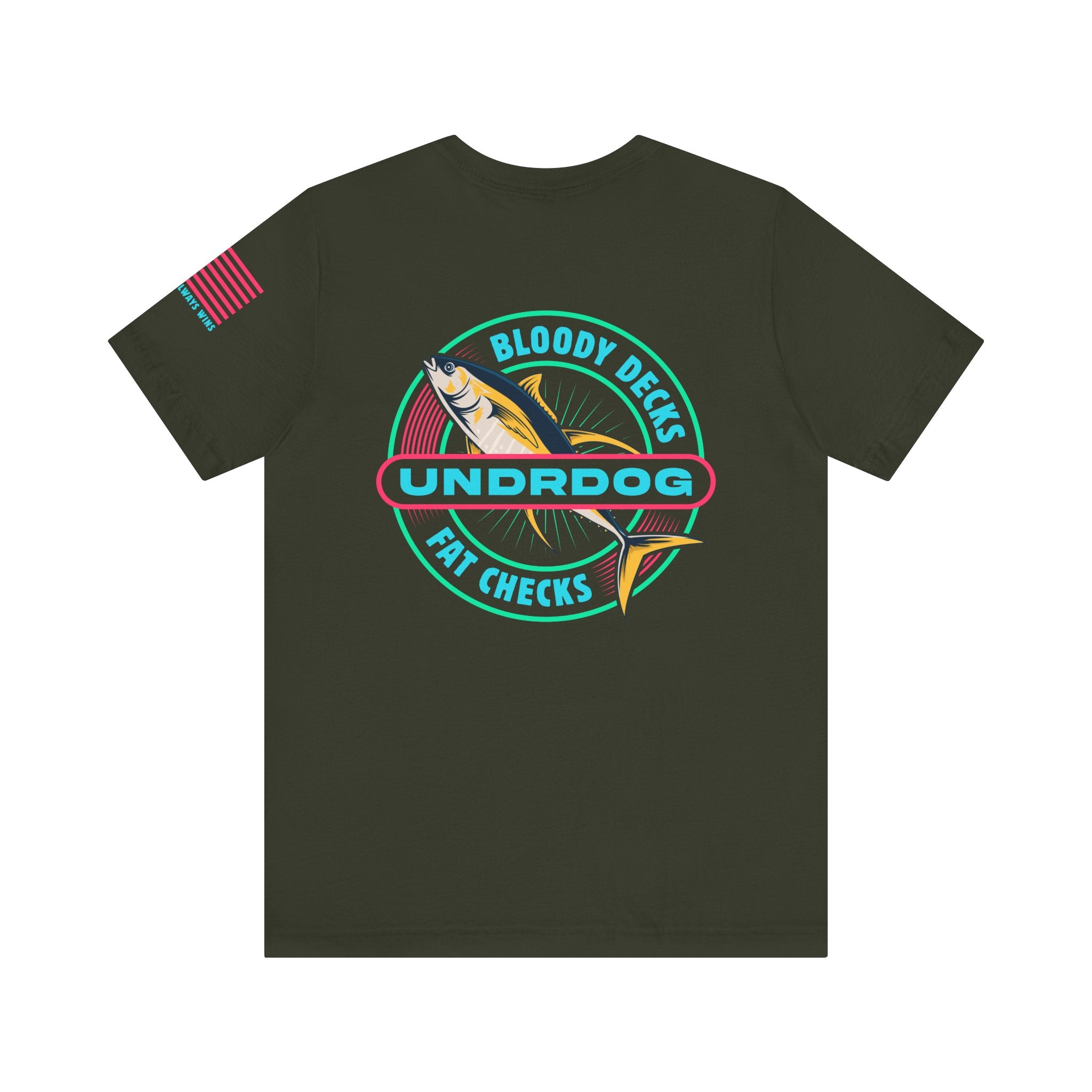 17484087466453873733_2048.jpg - Bloody Decks Fat Checks Undrdog Tee - Undrdog Surface Products