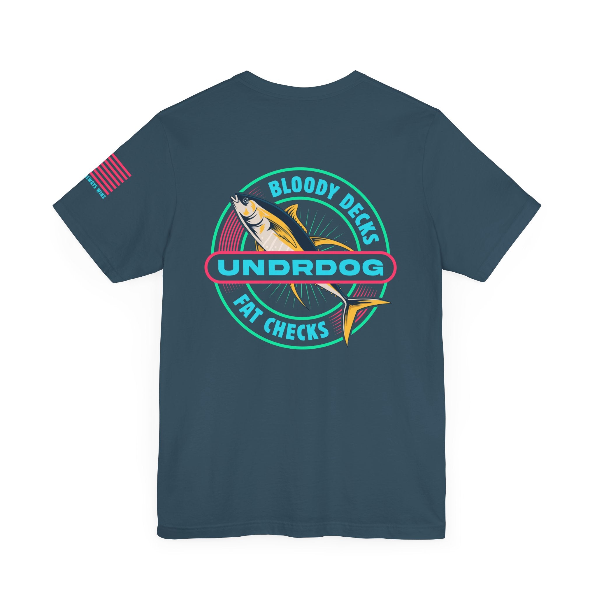 3271056844399701927_2048.jpg - Bloody Decks Fat Checks Undrdog Tee - Undrdog Surface Products