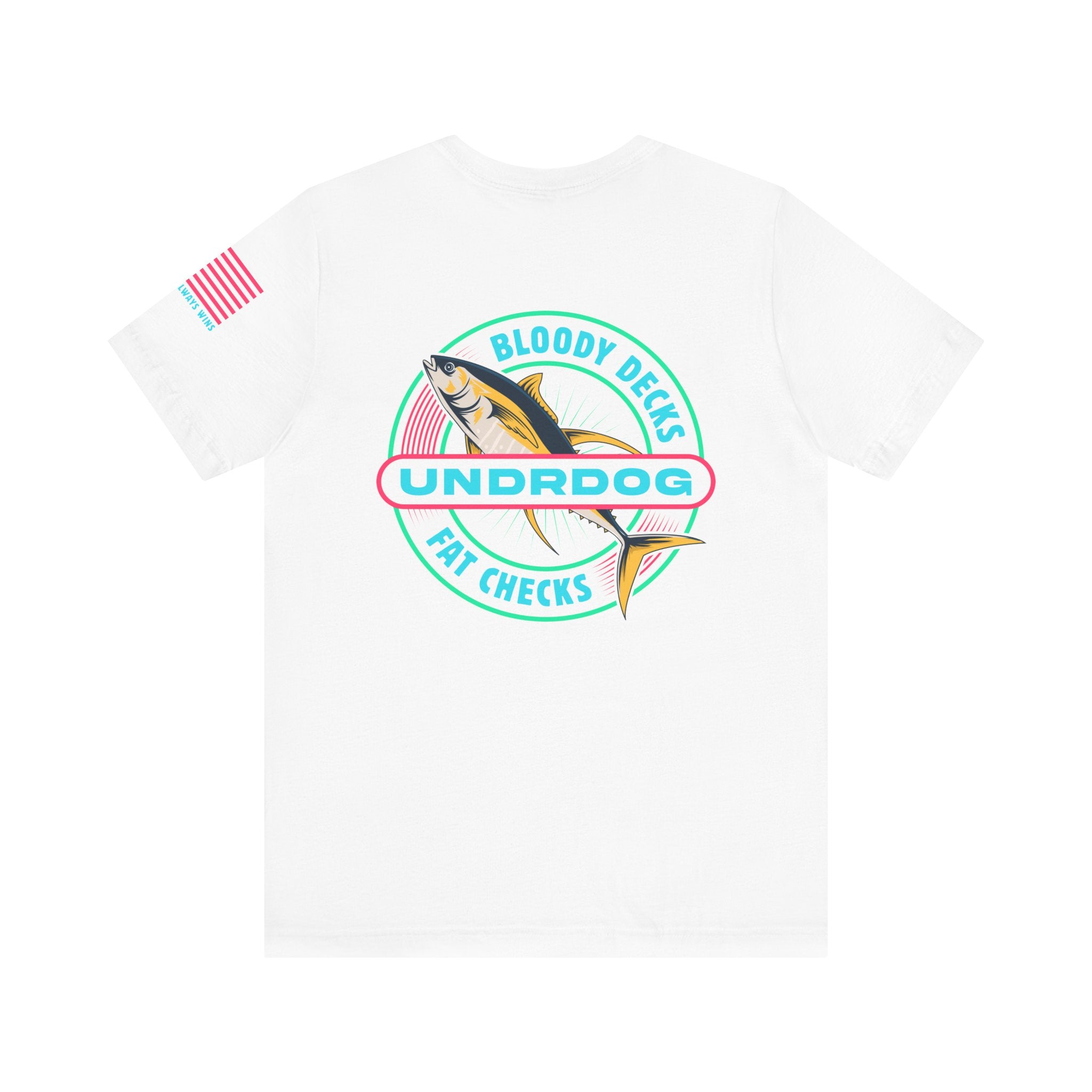 6433956516269027000_2048.jpg - Bloody Decks Fat Checks Undrdog Tee - Undrdog Surface Products