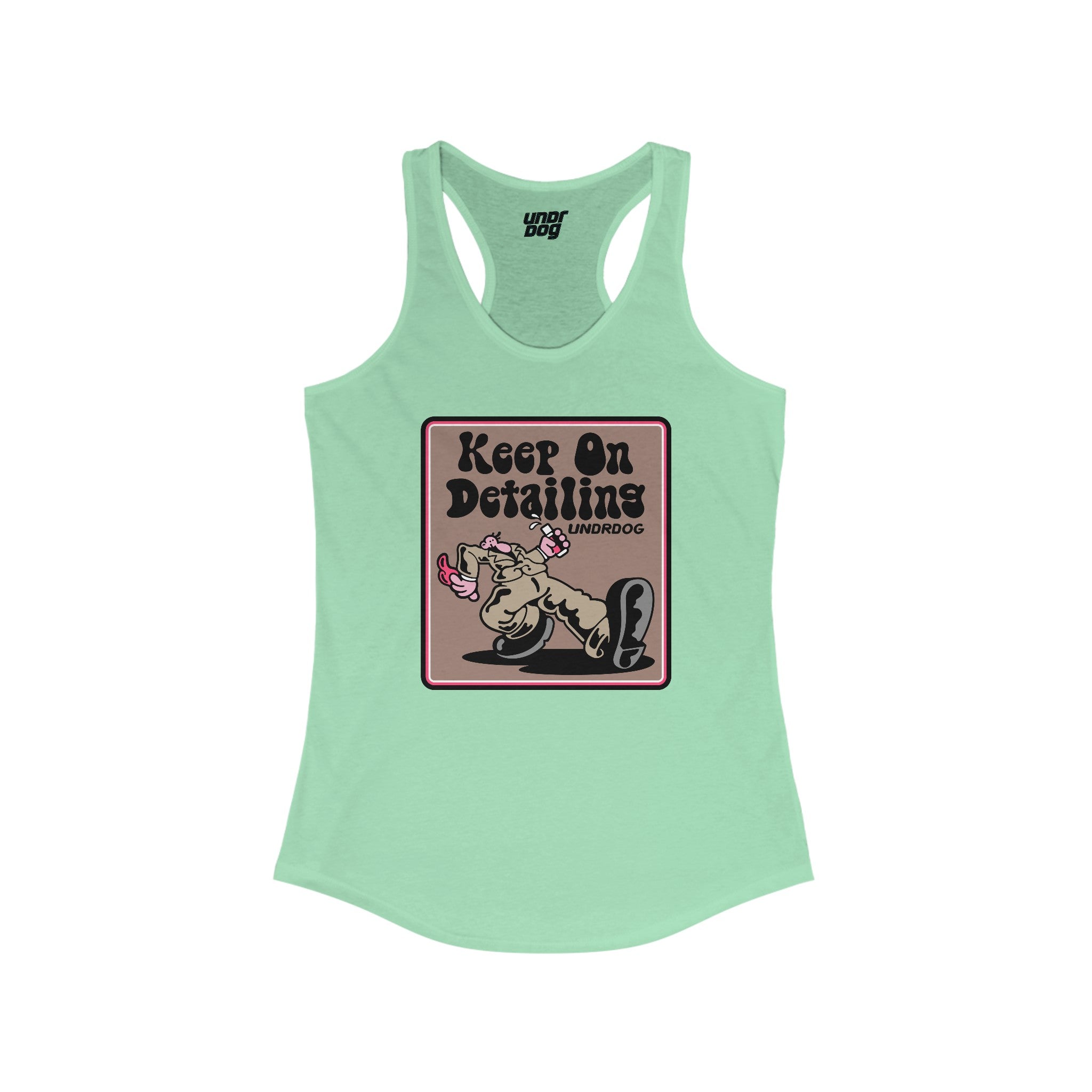 7942817552601562430_2048_3935be51-633c-426c-9a51-2a5e042d578f.jpg - Keep on Detailing v2 Women's Tank - Undrdog Surface Products