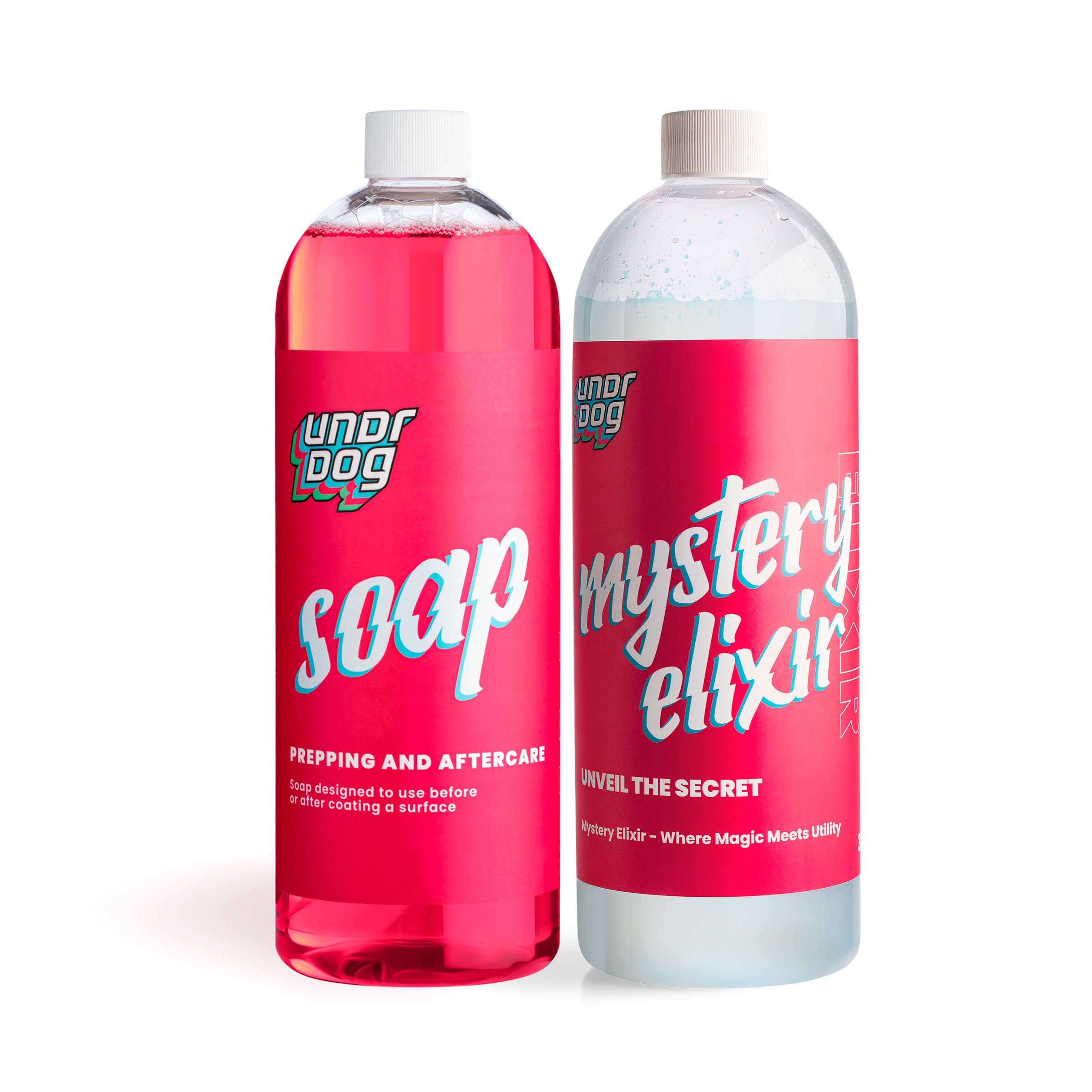 The-Real-Deal-Duo.jpg - The Real Deal Duo: Soap + Hydrophobic Spray - No Gimmicks, Just Gloss - Undrdog Surface Products