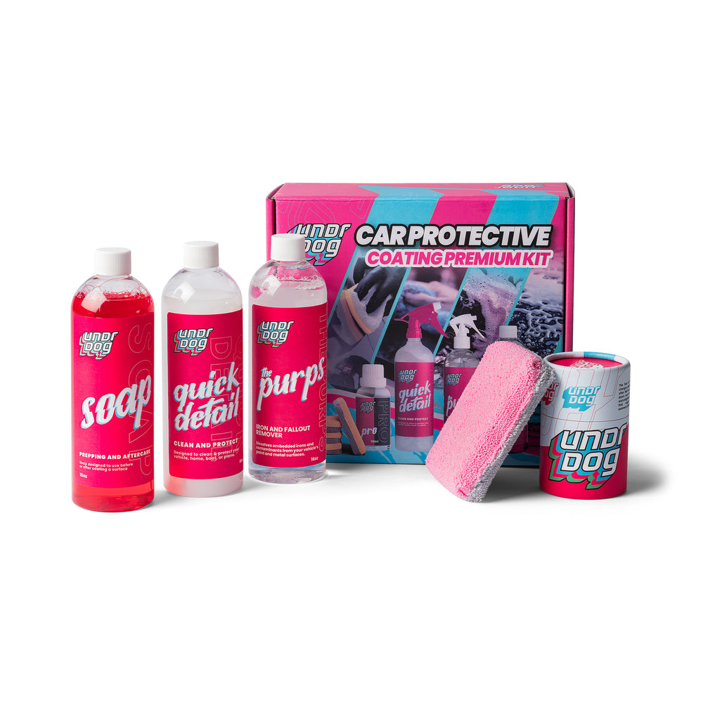 UndrdogCarProtectiveKit.jpg - Car Protective Coating Starter Kit - Undrdog Surface Products