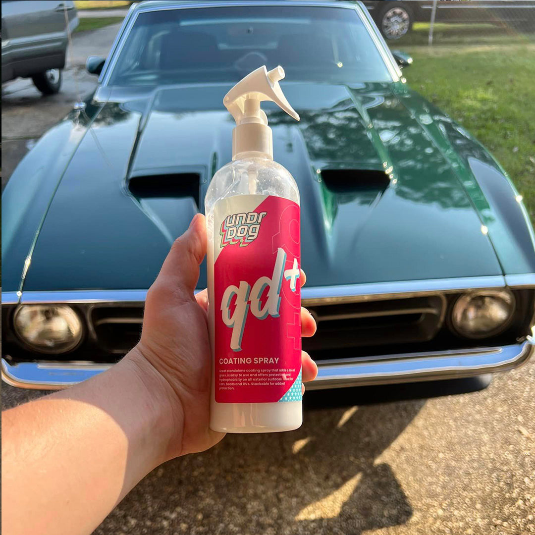 qd-plus-on-car.jpg - QD Plus: Superior Gloss & Protection - Undrdog Surface Products