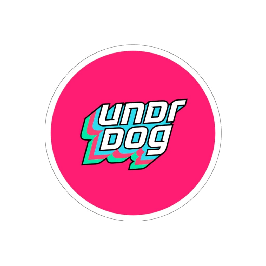 6c331f278f9f57094518626f902bc299.jpg - Undrdog Round Die-Cut Sticker - Undrdog Surface Products