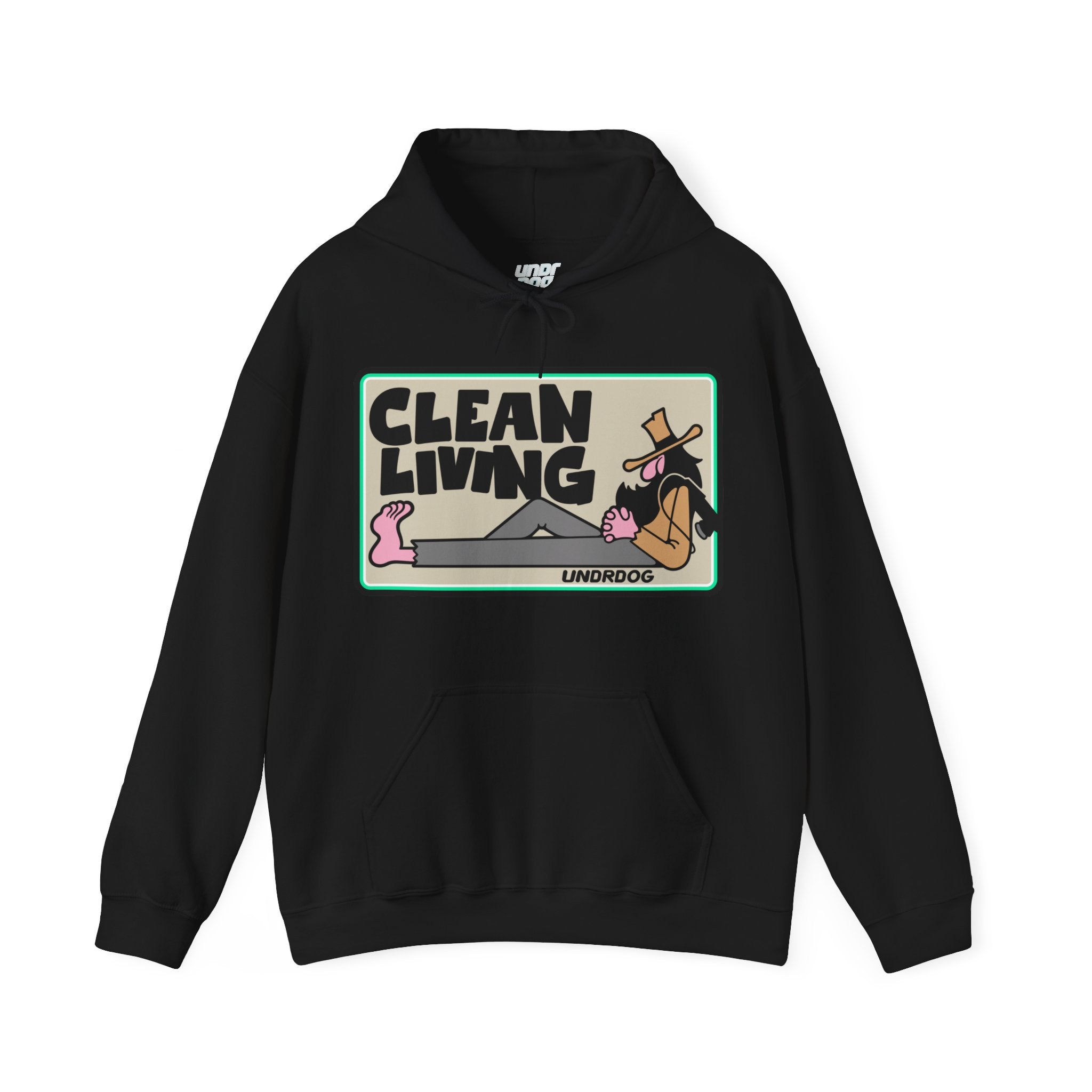 11233854769061622295_2048.jpg - Clean Living by Undrdog v3 Polisher Heavy Blend™ Hooded Sweatshirt - Undrdog Surface Products