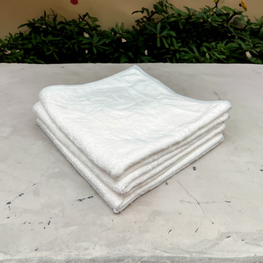 white-microfober.jpg - Economy Towel 3 Pack - Undrdog Surface Products