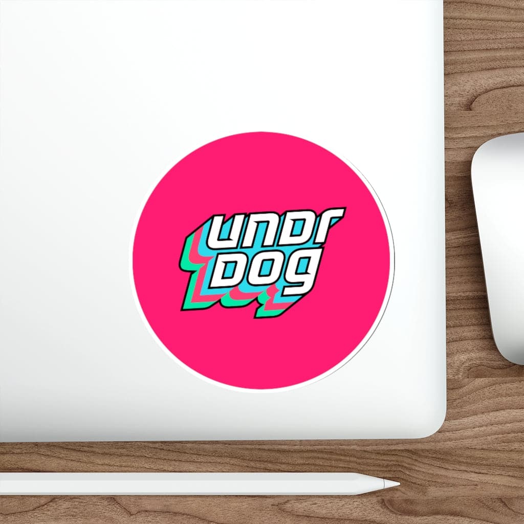 719a1bd774d8c5ffb9b473f609b6609e.jpg - Undrdog Round Die-Cut Sticker - Undrdog Surface Products